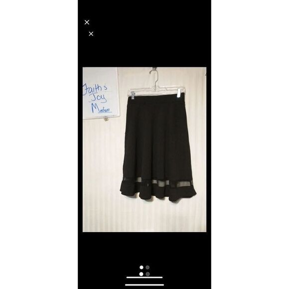 Faith and Joy black skirt size medium - Picture 1 of 2
